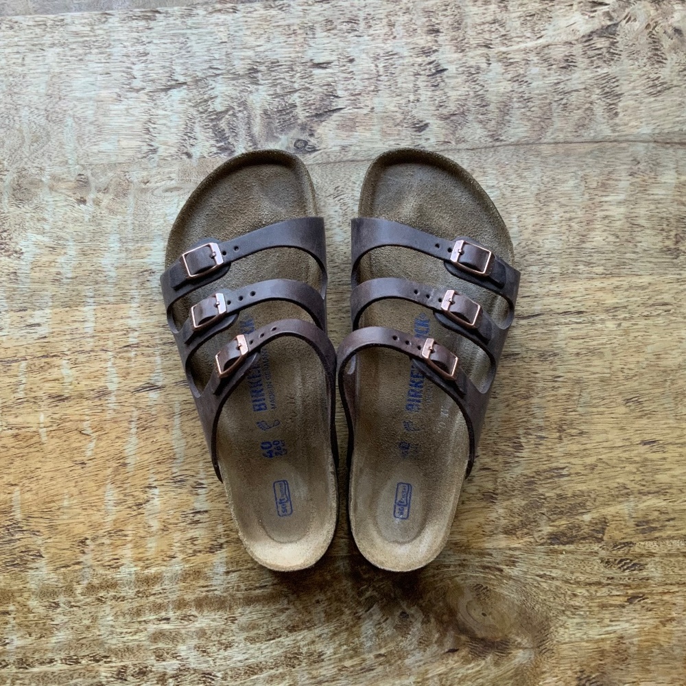 Birkenstock Florida Oiled Leather Habana